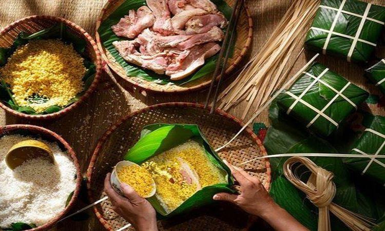 Mơ thấy bánh chưng đánh con gì?